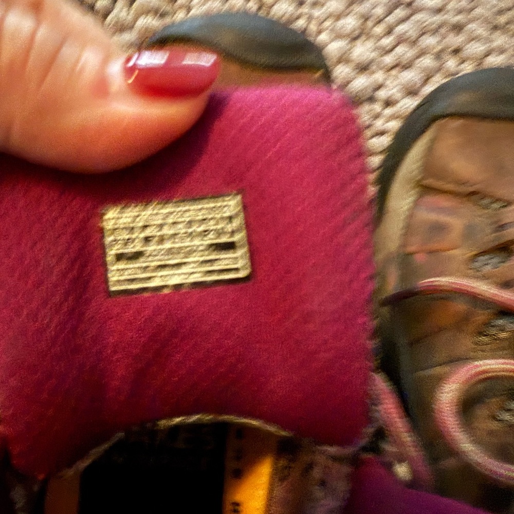 Keen Brown and Magenta Hiking Boots - Picture 4 of 5